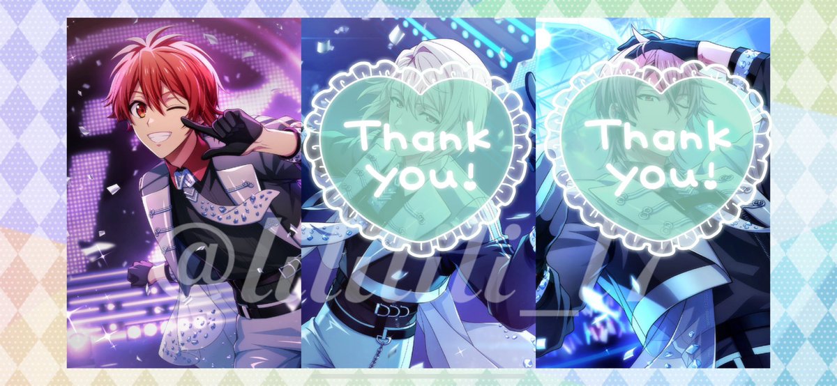 交換】アイナナ コンテンツプリント ブロマイド ブラホワ Rainbow City