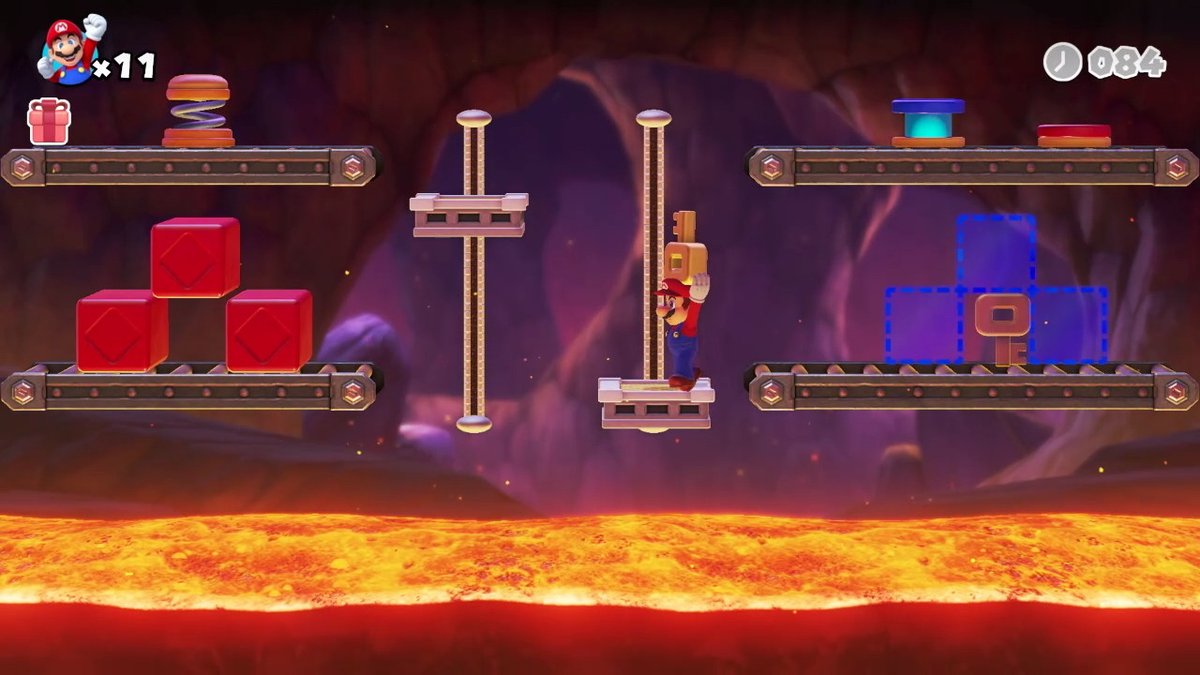 jsoft11_pt's tweet photo. Jogo 09: Mario vs Donkey Kong🦧

Jogo de puzzles bastante simples. Os controlos e as "hitboxes" foi algo que não gostei do jogo e perdi muitas vezes devido a isso. Resumidamente, não foi um jogo que eu tenha adorado, mas o curto tempo que me ocupou até me manteve interessado. https://t.co/5ygS88Ldcs