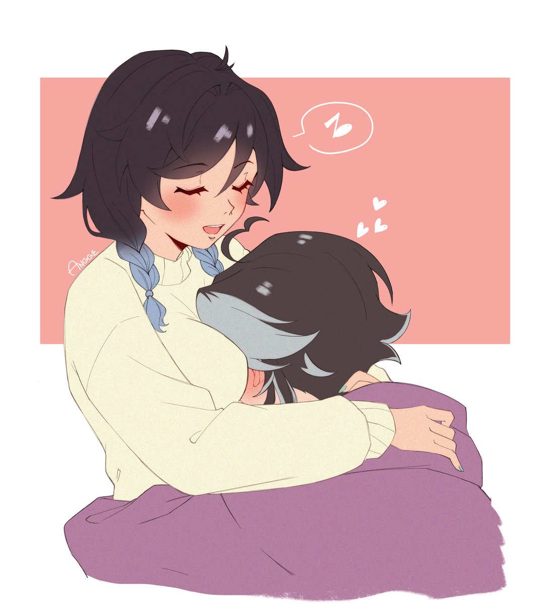 anggeese's tweet image. something quick because i miss drawing them &amp;lt;/3 (they're all i draw every day)

#xiaoven