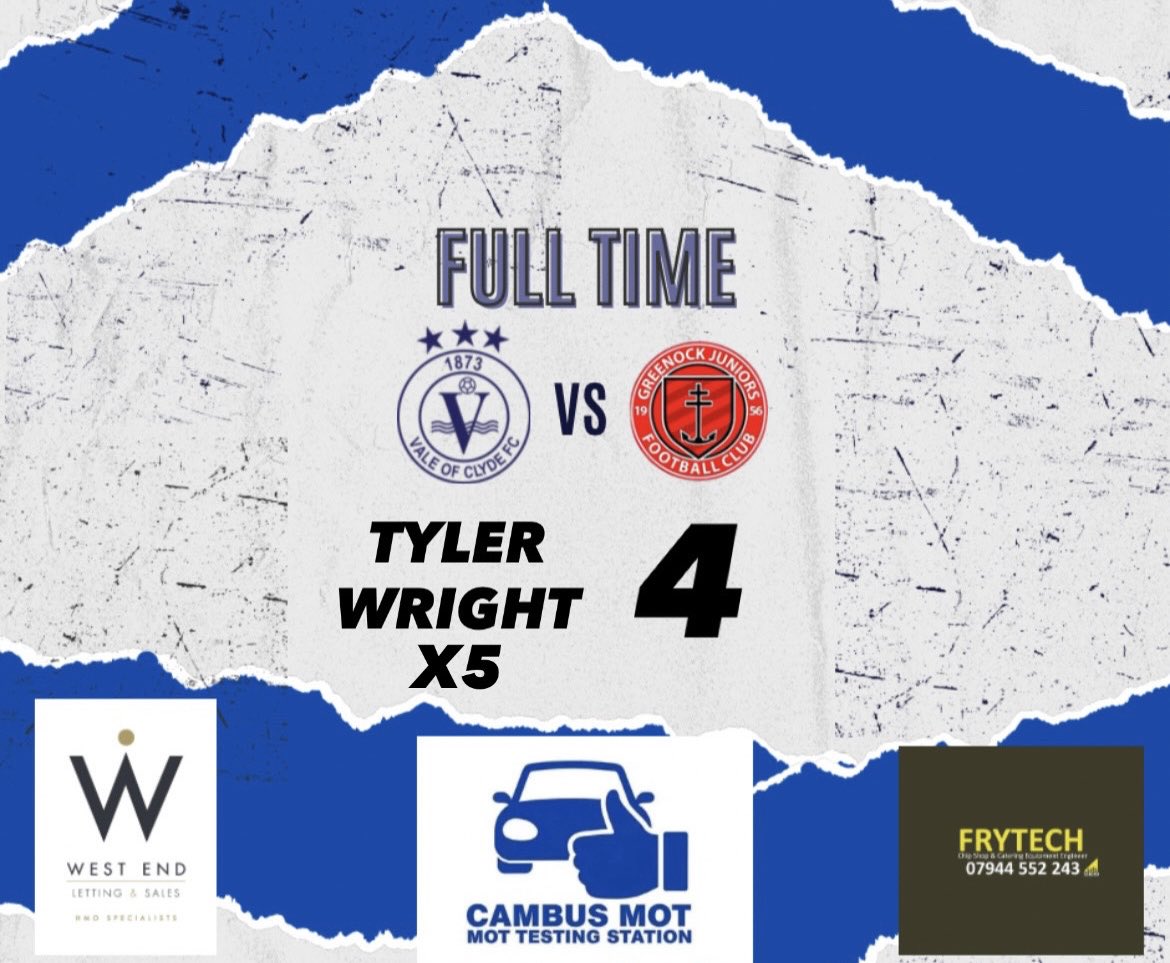 Vale of Clyde FC tweet media