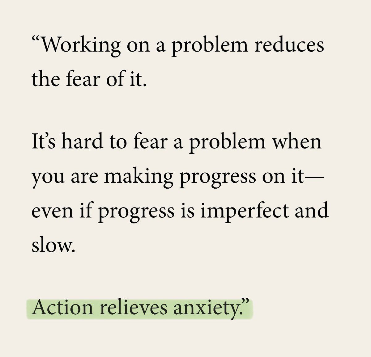 James Clear on the antidote to anxiety: