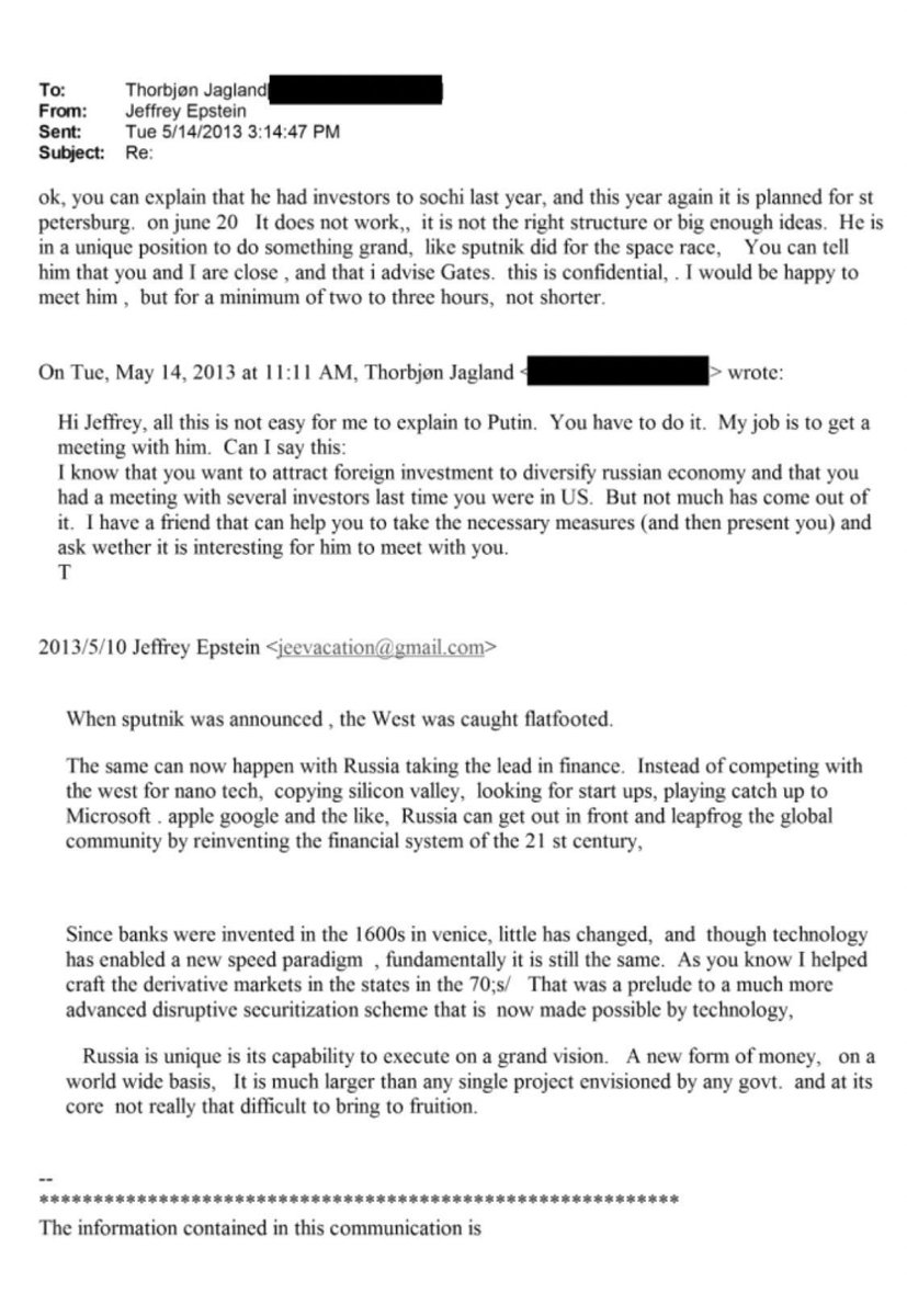 joni_askola's tweet photo. Norway’s former Prime Minister Thorbjørn Jagland is a real traitor.

He spent years acting as a middleman between Epstein and Russia, helping both and acting completely against Western interests.

Here are some key emails from 2013 and 2018: https://t.co/95yAtL8ASN