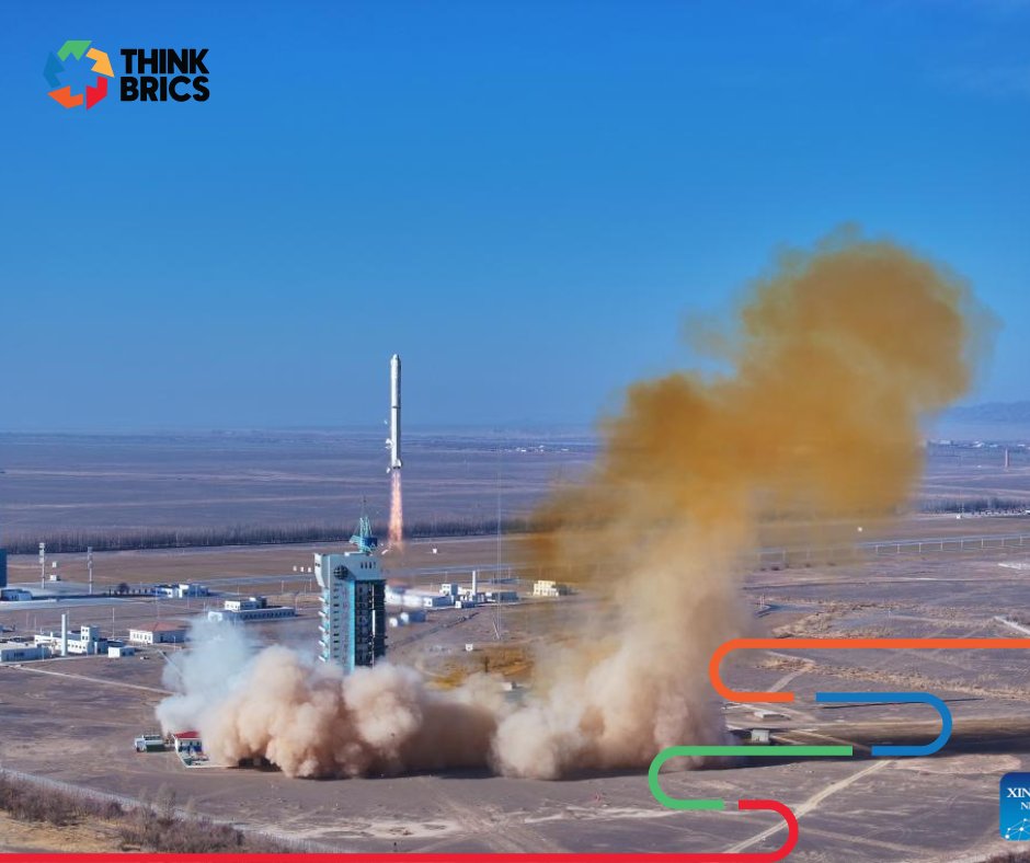 RealBRICSnews's tweet photo. 🚀 China launches Algeria's remote sensing satellite for land planning & disaster prevention—629th Long March mission showcasing South-South space cooperation delivering real development outcomes #SpaceCooperation https://t.co/dMnhgbSjPJ