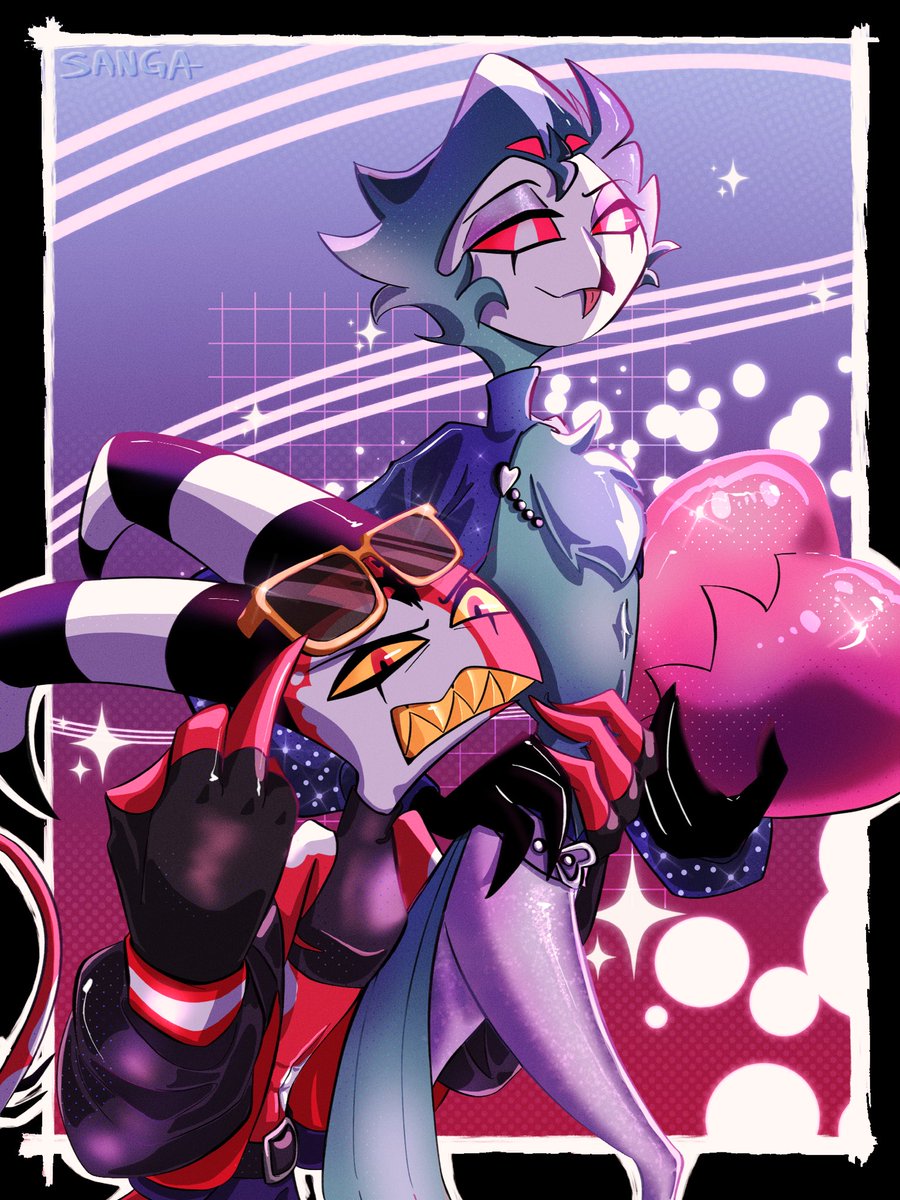 don’t you even dare look at him 💢 #stolitz #helluvaboss