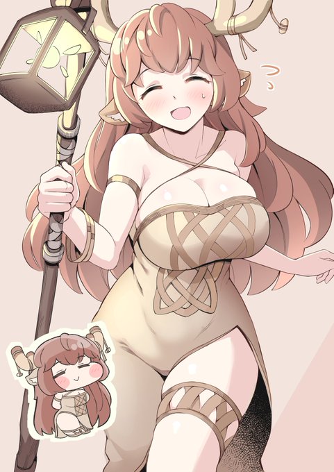 トリッカルの推しキャラのディアナさんです(擬人化) これでおばあちゃん設定は無理だろ…っ!