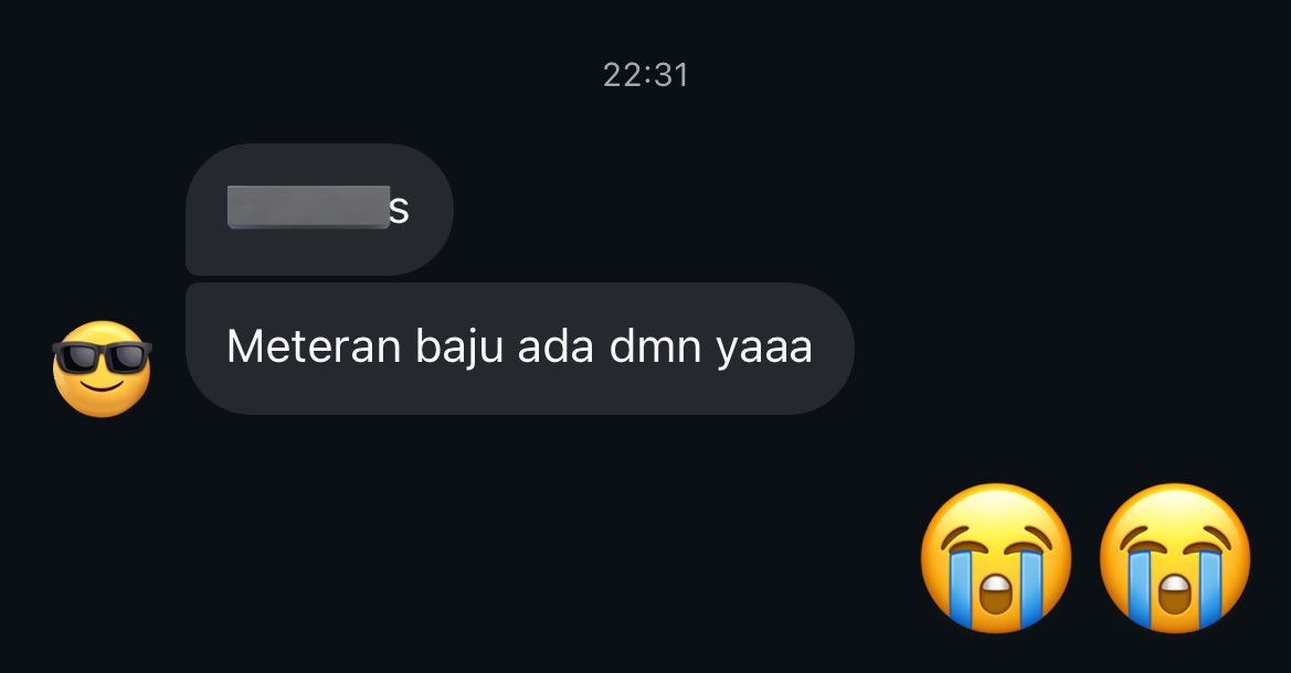 HEH ADA AJA DIA MAH DITANYAIN