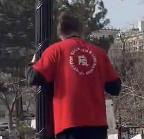The totally not astroturfed crowd with apparent agitator leaders from the <a href="/pslnational/">Party for Socialism and Liberation</a> Salt Lake chapter