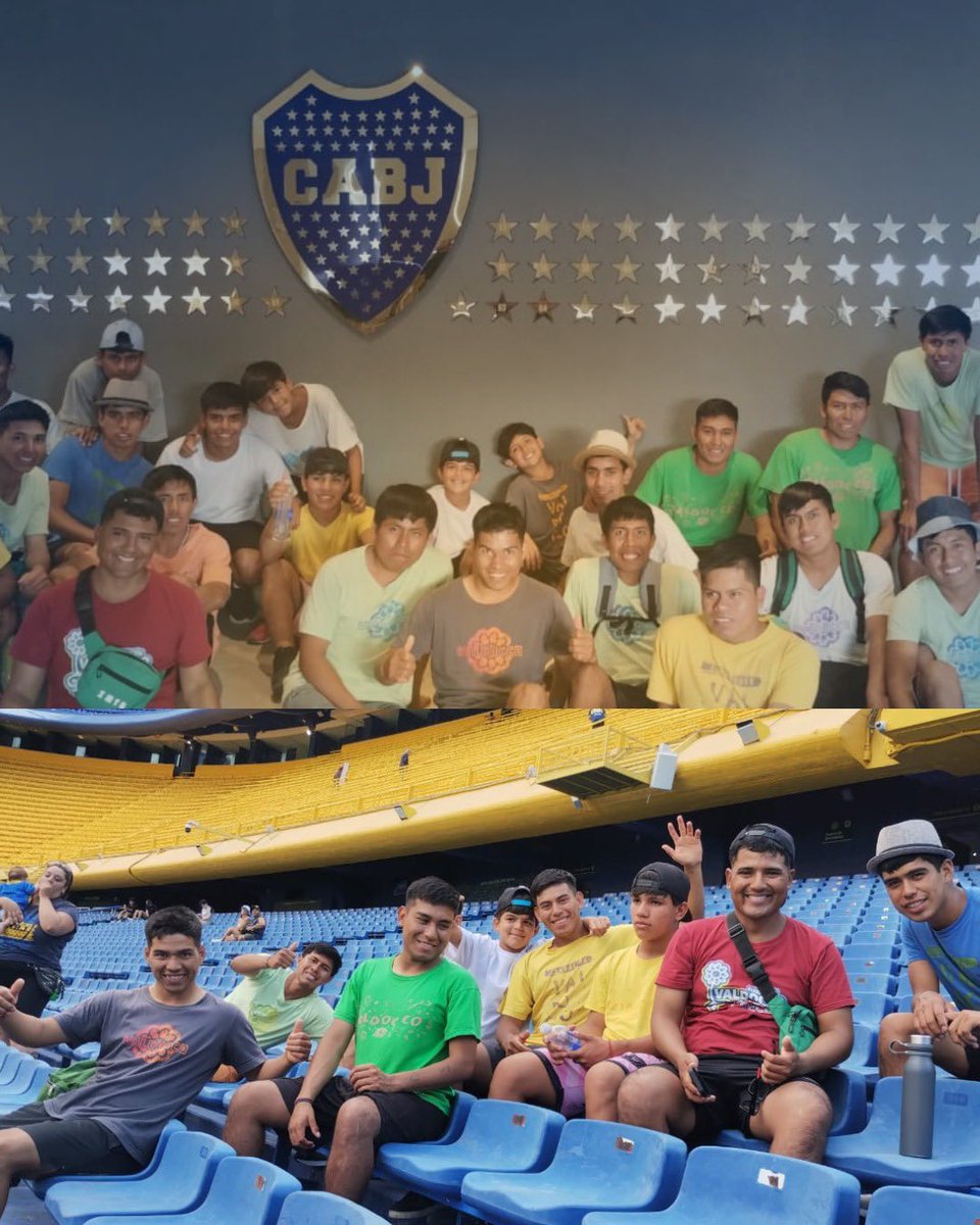 Ayer vivimos una tarde muy especial junto a los pibes del pueblo wichi del impenetrable chaqueño, pertenecientes a la fundación Valdocco, de esas que es necesario compartir y que nos dejaron mucho que aprender.

Las recorridas en nuestro club siempre son emocionantes. Somos