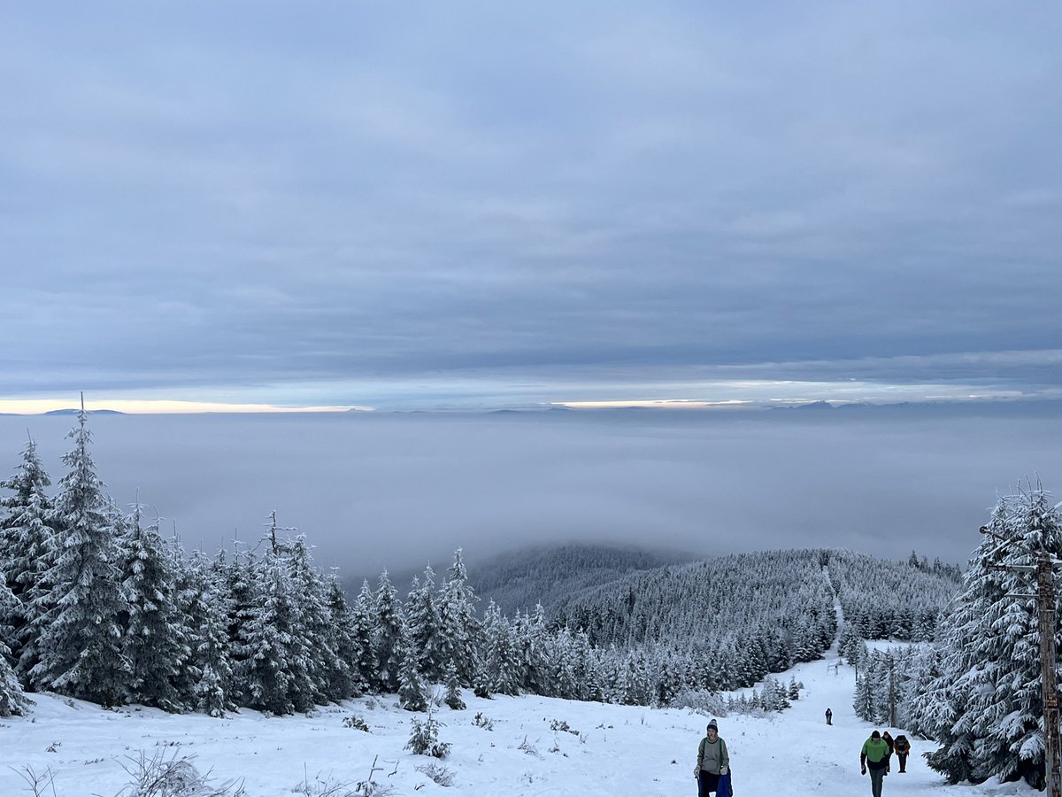 Máme to tady krásné.
#lysahora #beskydy