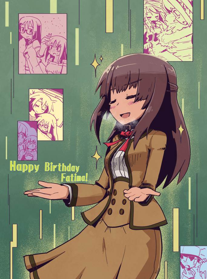 遅れた上に過去絵になっちゃうけどファティマはぴば！ #ファティマ・ベトロラム生誕祭 #アリスギアお絵かき