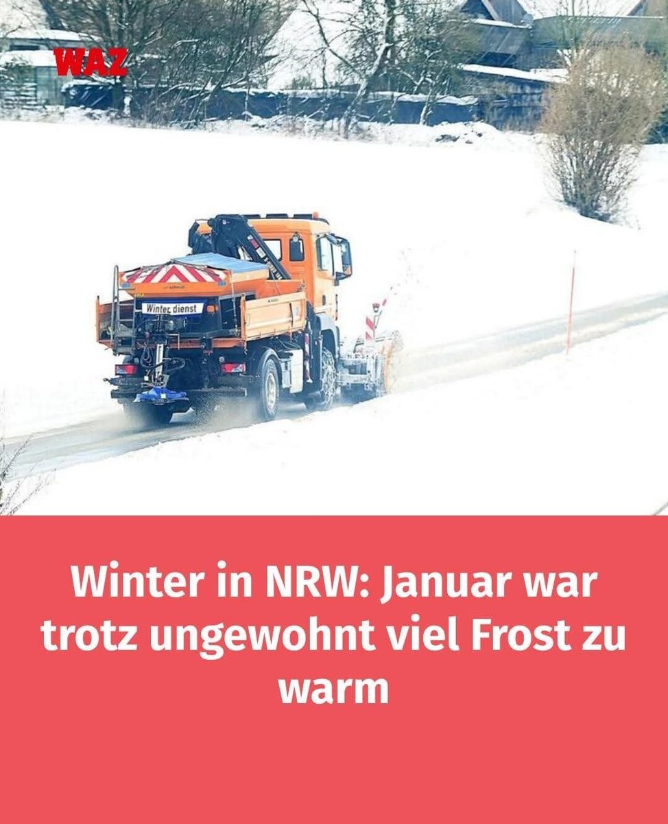NRW ist, wenn die Schulen wegen "Winterkatastrophe"🥶 geschlossen sind, es aber trotzdem zu warm🥵 ist. 🤡