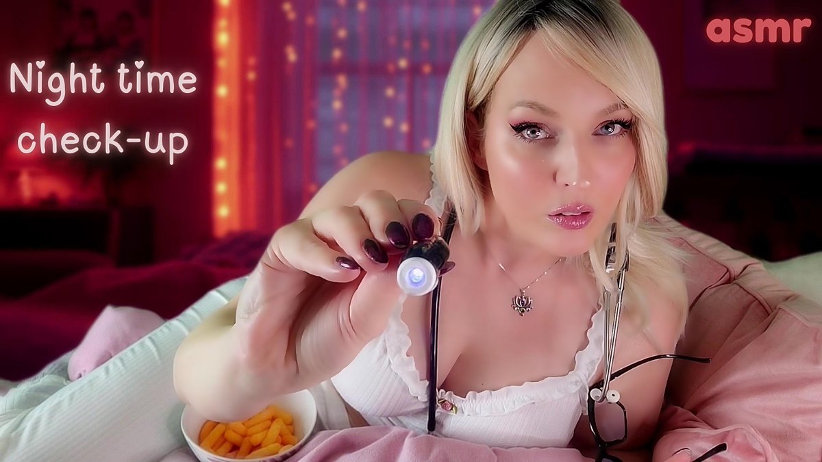AniHealing's tweet photo. https://t.co/AGjBppj5ui Girlfriend Movie Night Cuddles + Bedtime Doctor Check-Up 🩺 Cozy GFE Roleplay for Sleep #ASMR #ASMRGirlfriend #DoctorCheckUp #SleepASMR https://t.co/lm5wUu5IWx