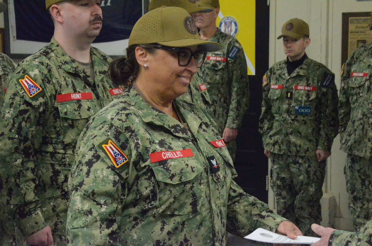 PS3 Chellis was promoted to PS2 during JAN26 drill. She plays a critical role in supporting the unit's personnel management. Commitment, dedication &amp; hard work-BZ, PS2! The Ohio Naval Militia is a unit of the State of Ohio's Defense Forces. 614.816.4119 or joinohionavy@ohnav.us.
