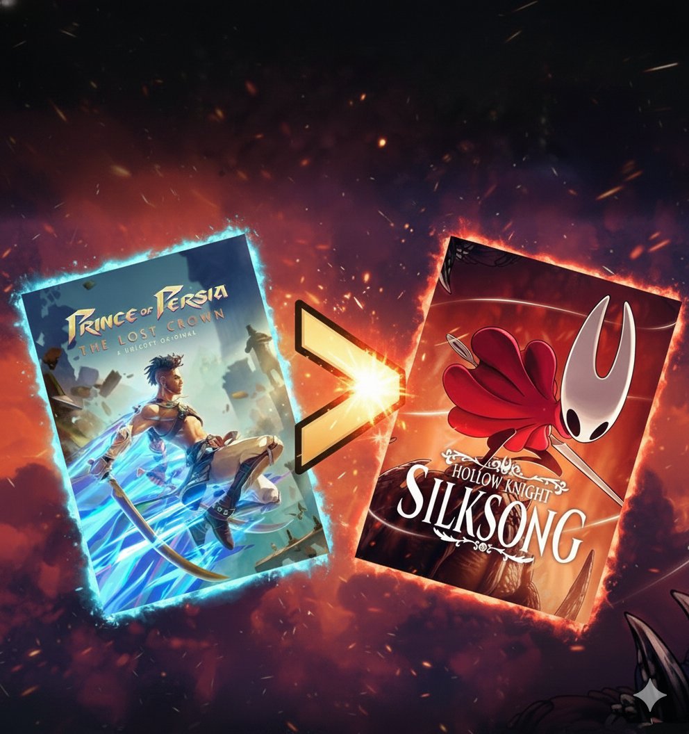 VentiPodcast's tweet photo. Madurar es admitir esto:

#PrinceOfPersia #Silksong https://t.co/TofK8FE91i