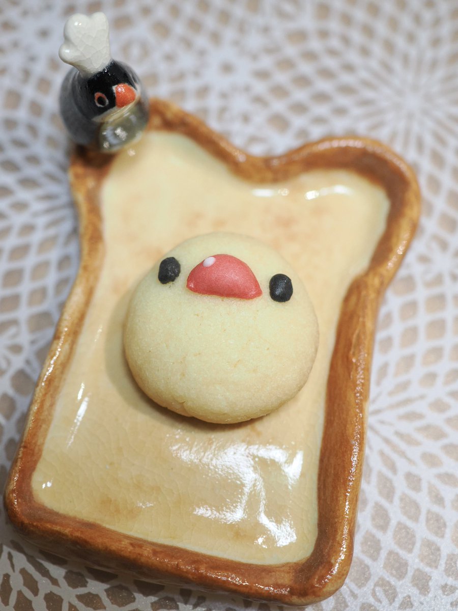 お気に入りの食器✖️おこめさん（@ok0mecome ）作のめちゃかわ