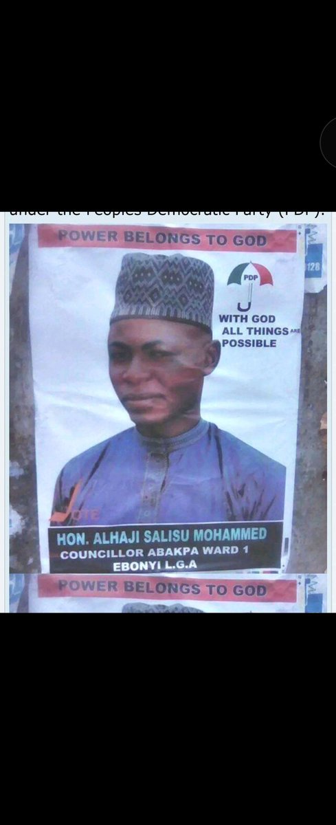 BabsAkins3's tweet photo. @itsmamalee Why did your people not allow the fulani man to contest for councilor in ebonyi state? Imagine the nonsense they were saying for someone born and bred in ebonyi and speak the language fluently https://t.co/wq7Agdpj38