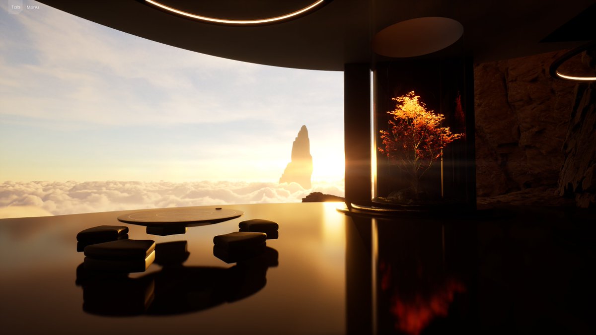 A place to spend your evening in Homespace.

#screenshotsaturday