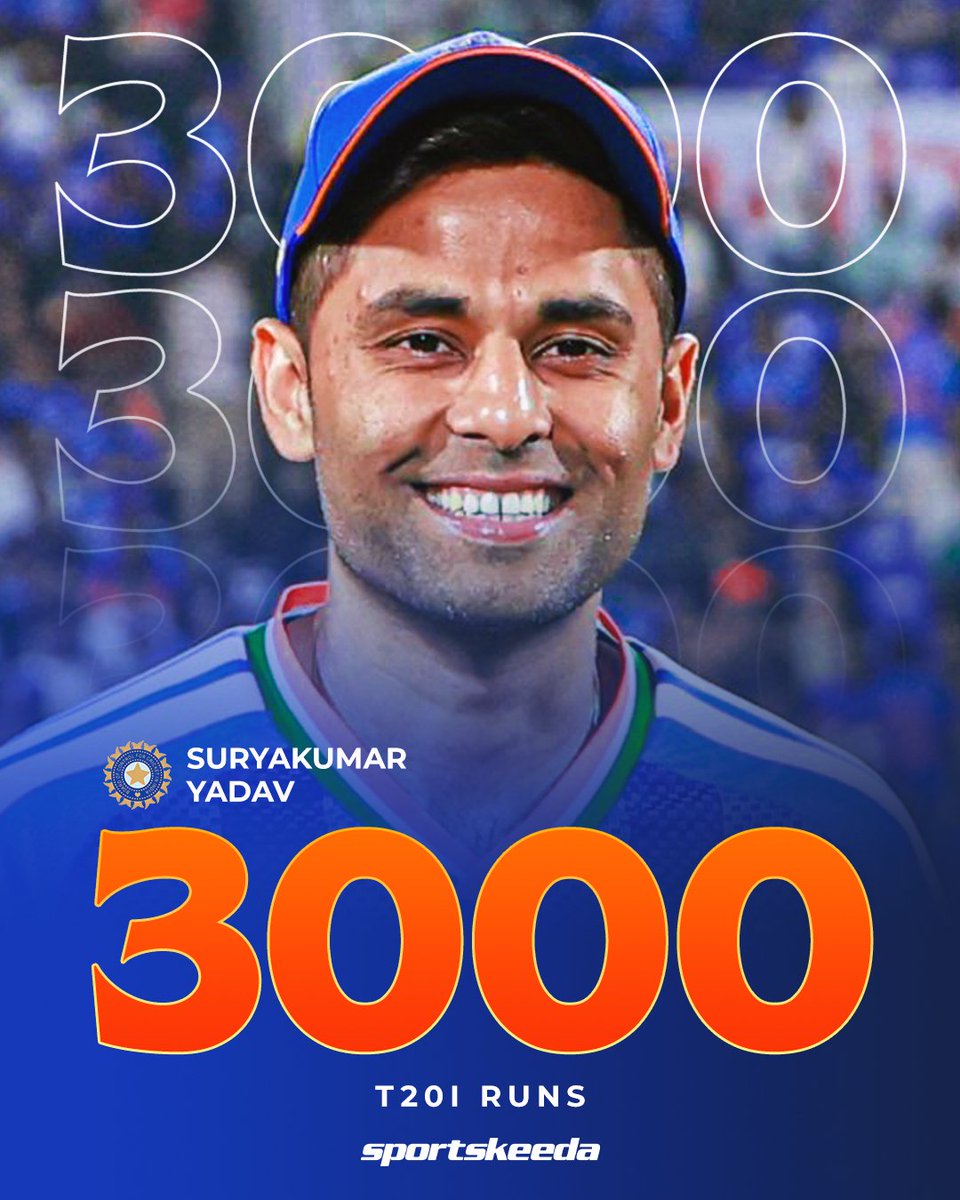 IshantKumar9801's tweet photo. #Surykumaryadav को 3000 सबसे तेज रन बनाने वाले दूसरा खिलाड़ी बनने के लिए बहुत बहुत बधाई हो 🔥🔥🔥❤️
#Surykumaryadav #IPL
#cricket26 #TeamIndia 
#MI #t20l #T20WC
#T20WorldCup 
@IshantKumar9801 https://t.co/5wPQ5nEDci