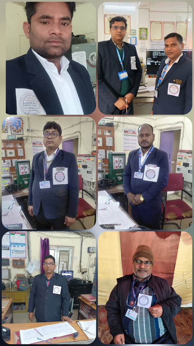 AISMA_LKO's tweet photo. Unity is strength
Today observing AISMA DEMAND DAY with high spirit in the sole interest of welfare of our Cadre under the guidelines of our CEC.
AISMA LKO Division STATION MASTER'S With DEMAND BADGE 📛
SALUTE TO THE DEDICATED EFFORTS AND VISION OF LKO AISMA.
@SrDOMLKO
@PMOIndia https://t.co/hGxUczz8FX