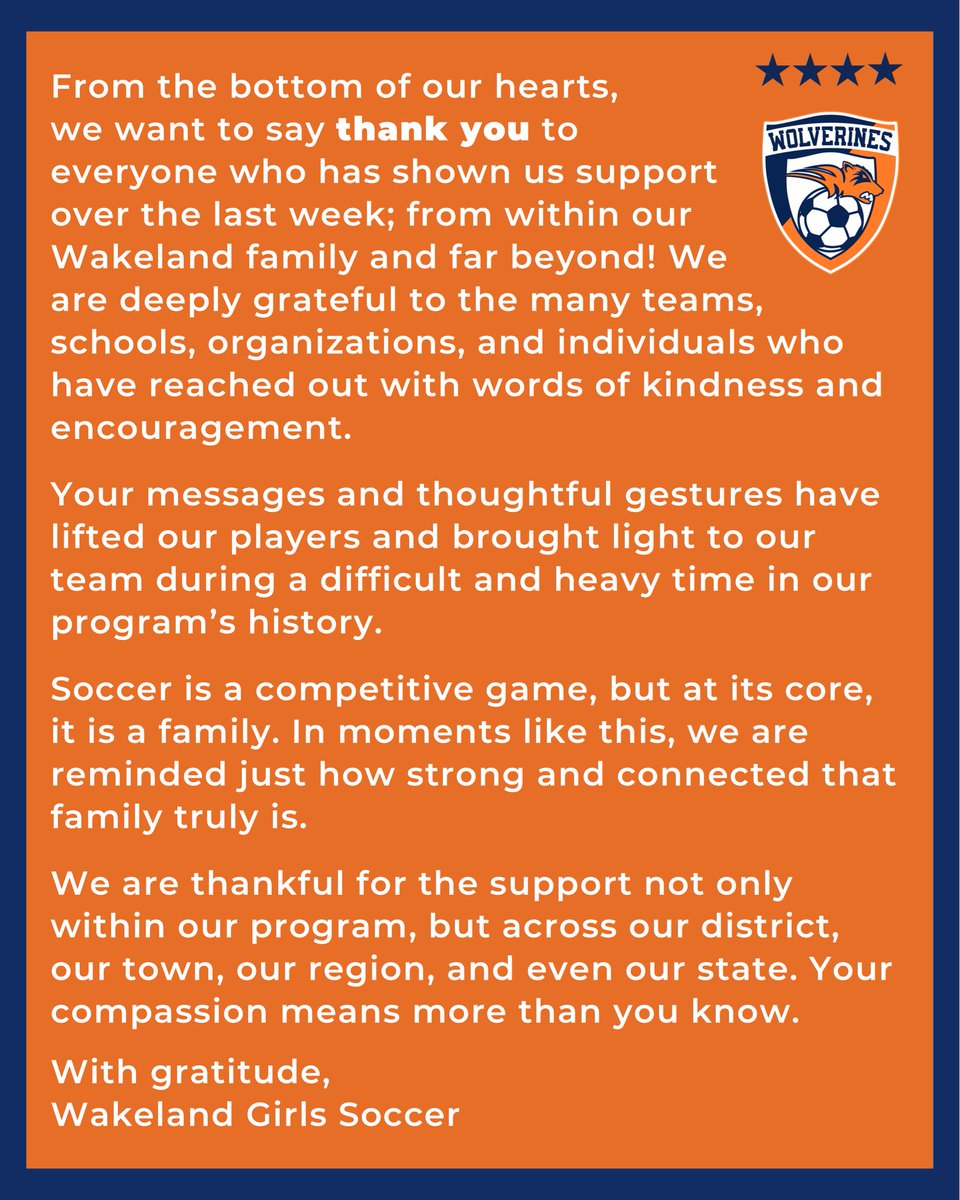 Wakeland Girls Soccer tweet media