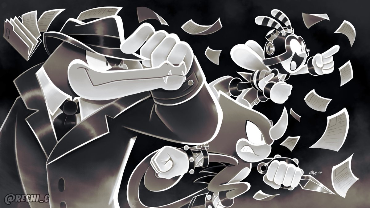 Rechi_C's tweet image. CHAOTIX, GO GET IT! 🔎
#SonicTheHedgehog #ChaotixCasefiles