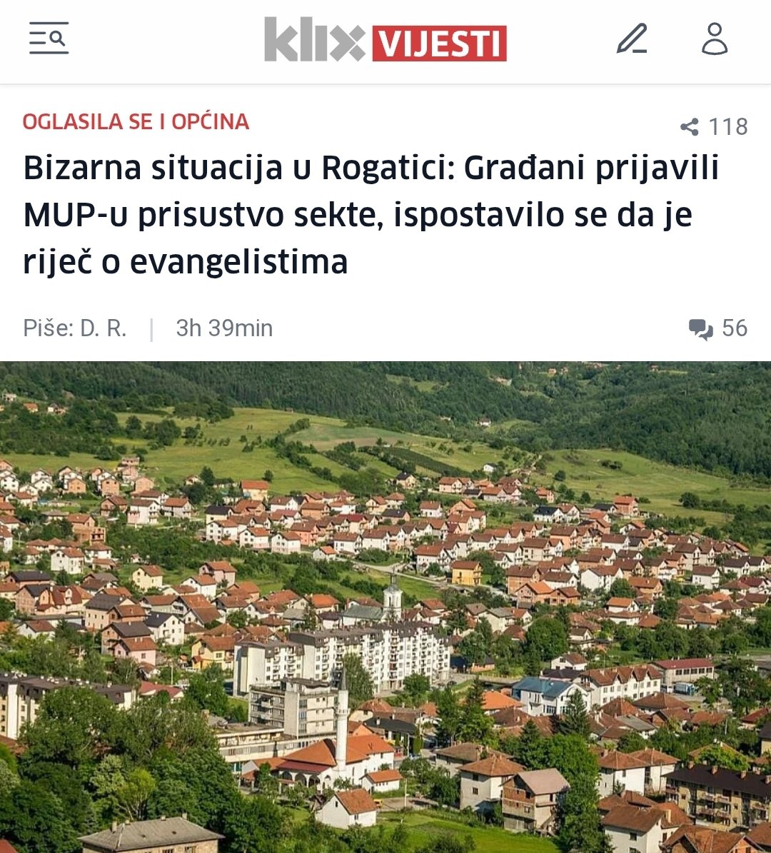 od SVIH mjesta na planeti, došli u Rogaticu, pa lol 🤣

:banjo plays in the background: