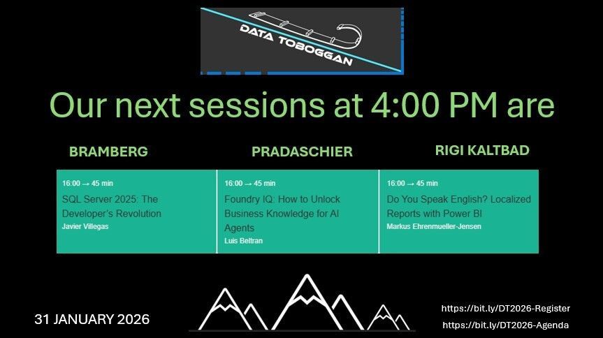 Data Toboggan tweet media