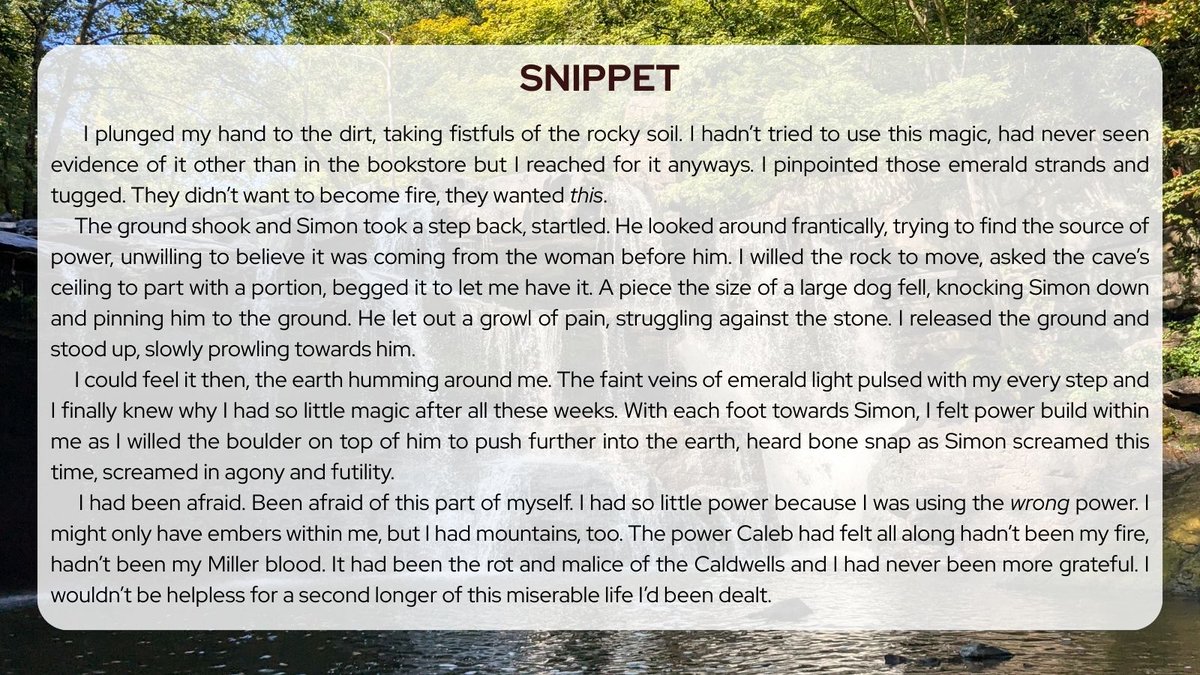 Violet is querying ✍️📚 tweet media