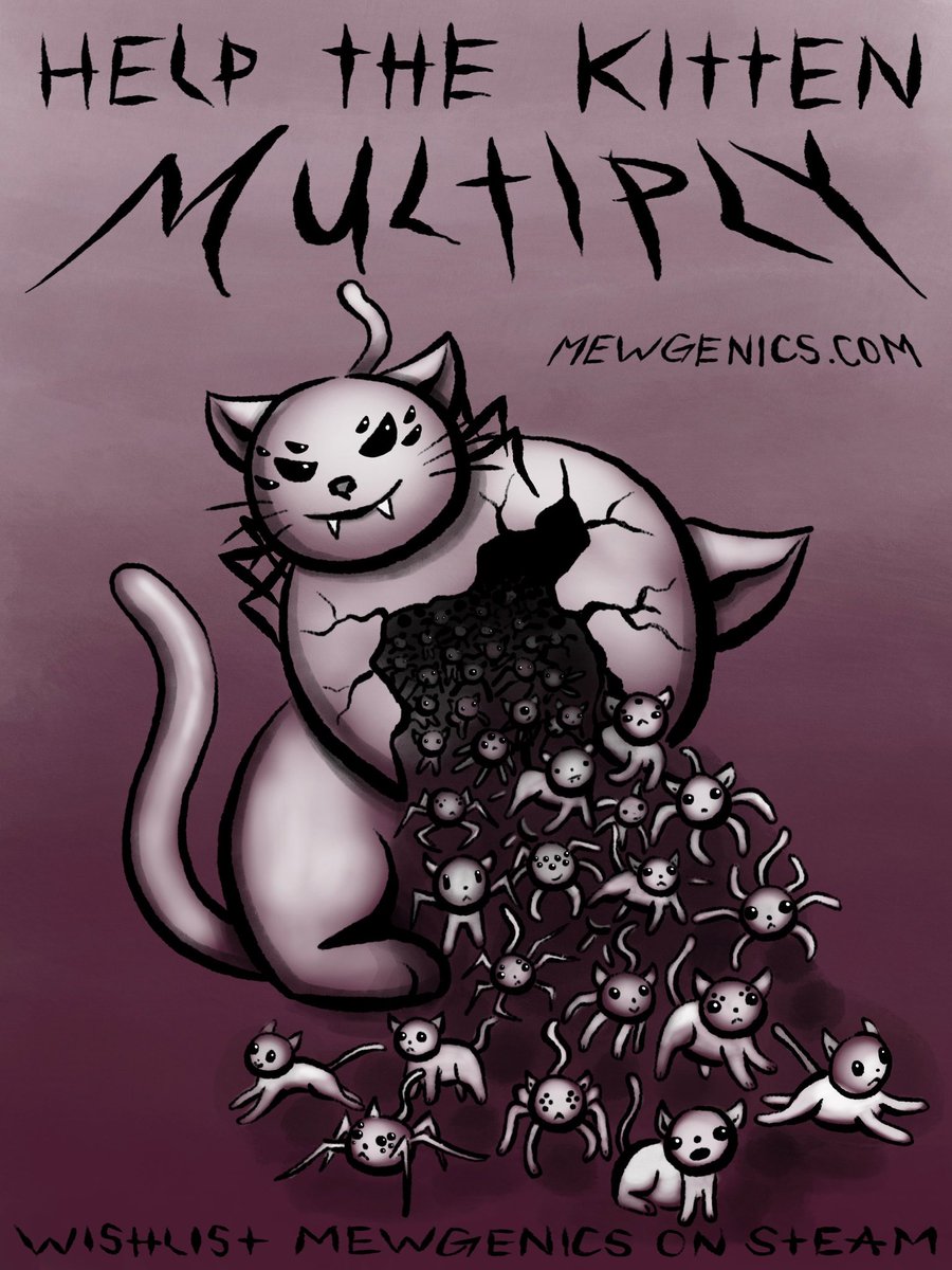Ricky_wojo's tweet photo. @edmundmcmillen  These little guys are coming for you if you haven’t wishlisted Mewgenics yet! Feb 10th!!!
#Mewgenics https://t.co/vCEHI5Gg6B
