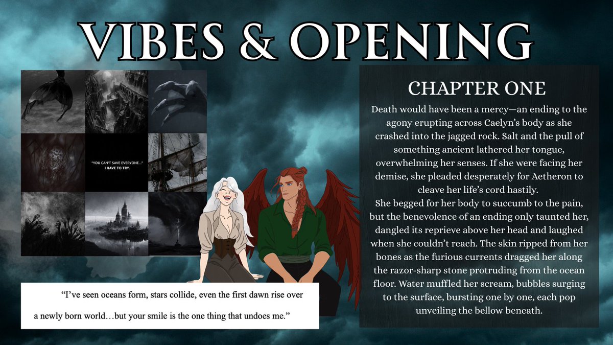 Chelsea is✨querying a dark fantasy✨ tweet media