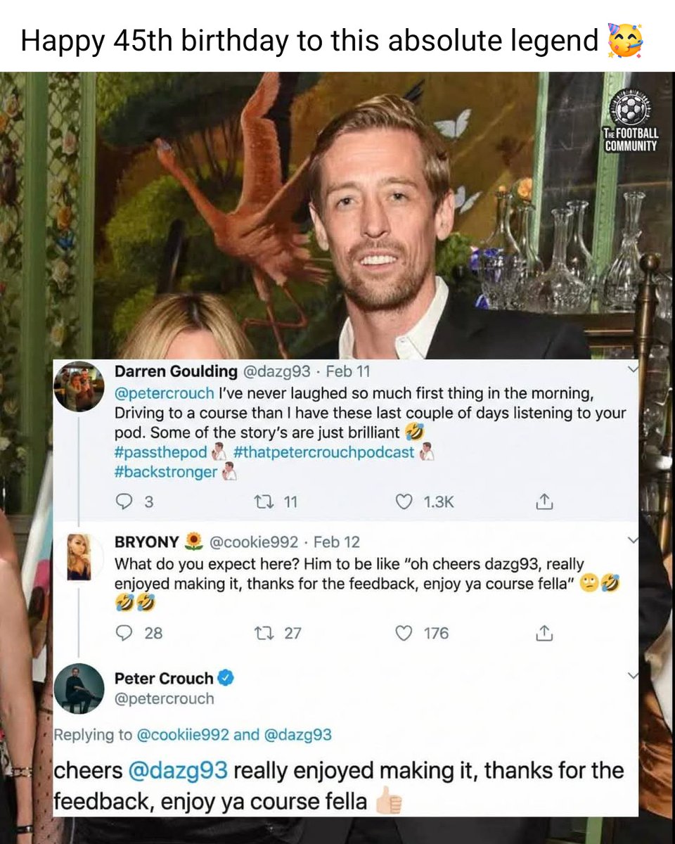 guywalters's tweet photo. Pure class is @petercrouch. I hadn't seen this one. https://t.co/EmiGcPoRLw