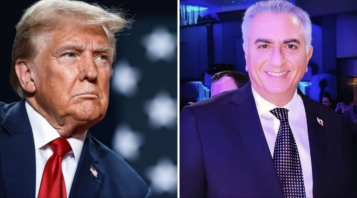 Robiiin_Hoodx's tweet image. U.S. President Donald Trump:

“Reza Pahlavi looks highly likable. I wouldn’t oppose it if the people choose him as their leader.”

The message is clear - 90 million Iranians want Pahlavi.