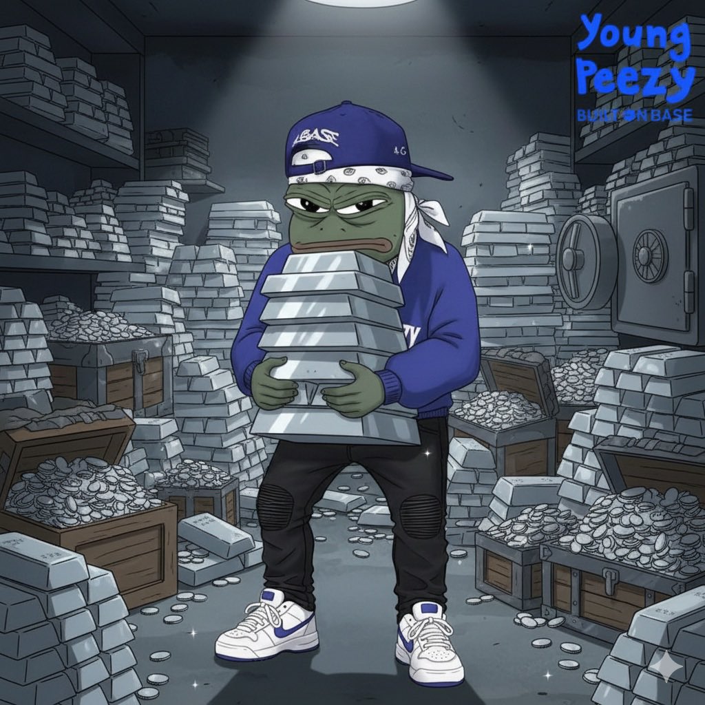 YoungPeezy_Pepe Finally the price of silver is down. Time to
