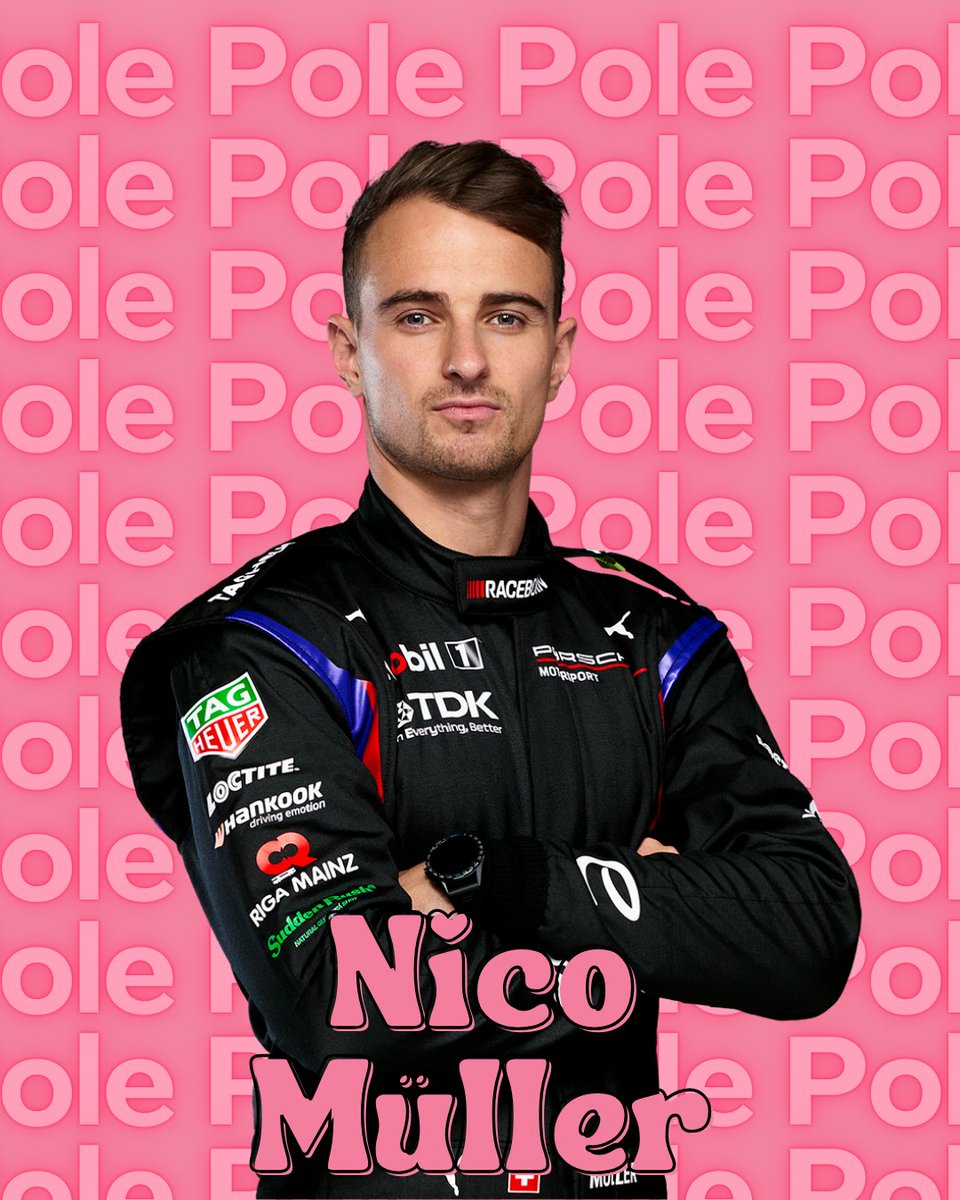 First Pole Position for Nico Müller in Formula E ⚡️🏆

#GirlsWhoMotorsport #FormulaE #MiamiEPrix