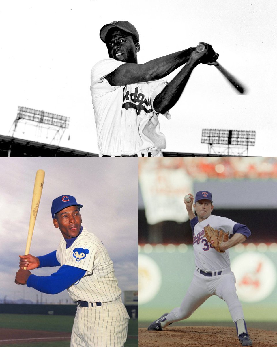 MLB's tweet image. LEGENDARY BIRTHDAY ALERT!

Jackie Robinson, Ernie Banks AND Nolan Ryan were all born on January 31 🤯