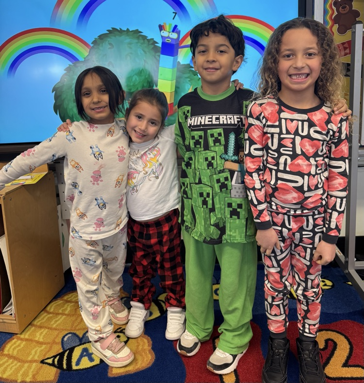 It was Cozy Vibes Day at Barnum!! These kindergarten students in Ms. Chionchio's class brought their best cozy vibes to school as they snuggled up, relaxed, and were dreaming big while learning in style! ❄️💙☃️