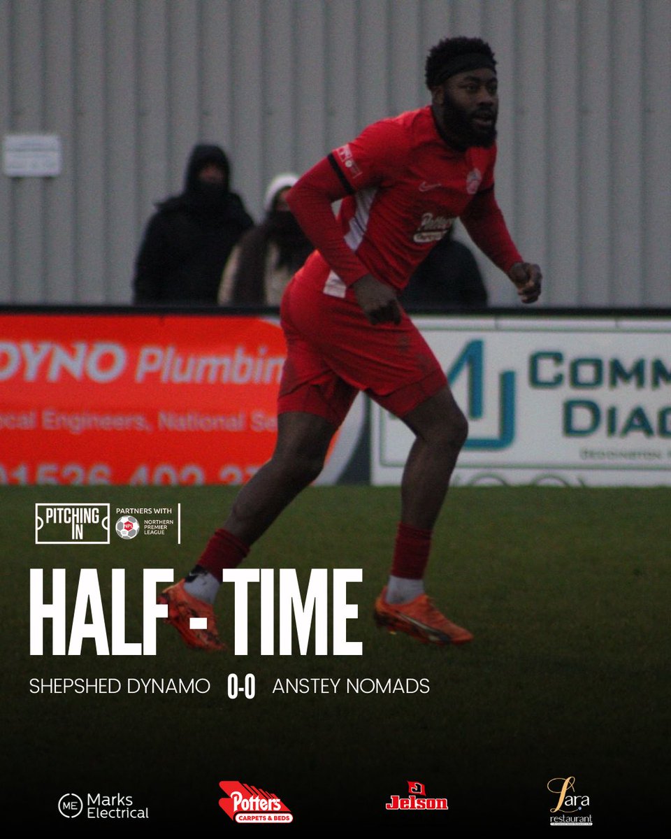 We’re level going into the break!

#UpTheNomads