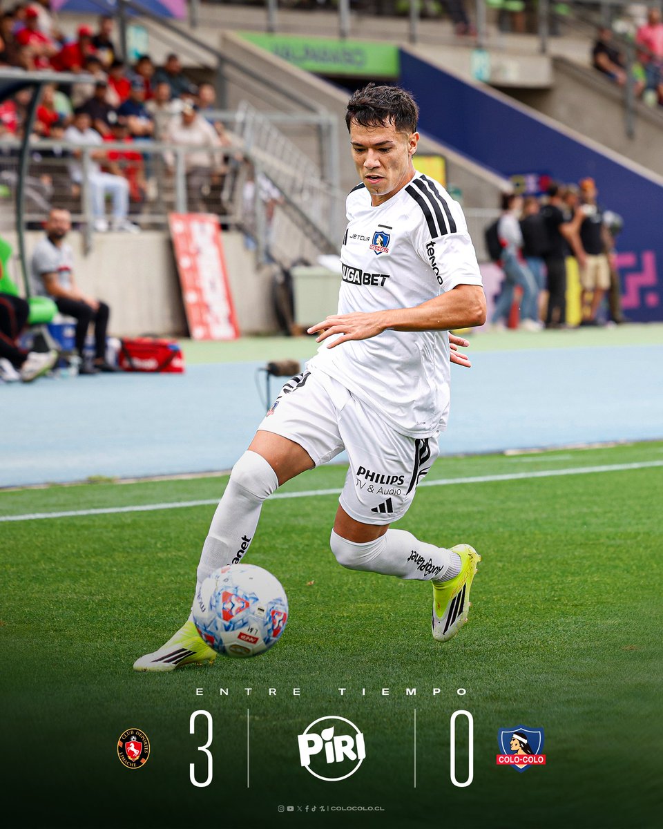 𝑬𝑵𝑻𝑹𝑬𝑻𝑰𝑬𝑴𝑷𝑶 𝑷𝑰𝑹𝑰

Nos vamos al descanso 3️⃣ - 0️⃣ en contra.