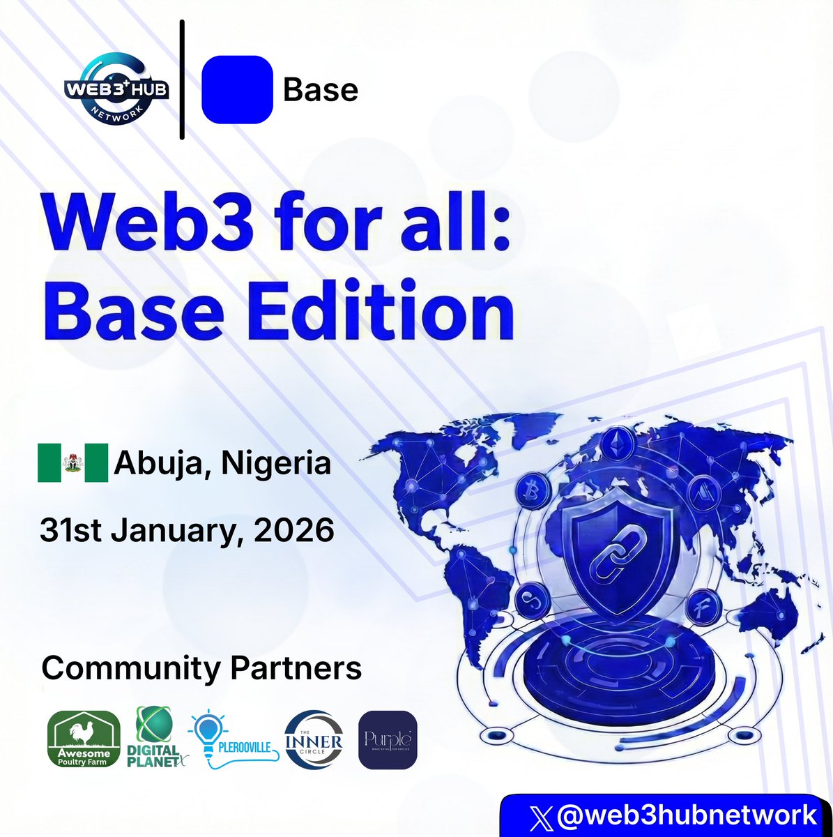 jemeelah_'s tweet photo. Gm Gm everyone
Live at the base event Abuja ✌️😉
@DIGITALOFABJ @imamofweb3 @thekinginweb3 @N3RDAwesome @Mesh_arc_ @web3hubnetwork #buildwithbase
#basecommunitymeetup https://t.co/KChKxS4ljL