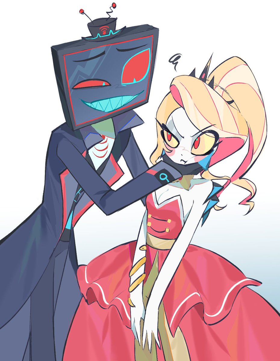 #HazbinHotel #Voxlie #staticbelle