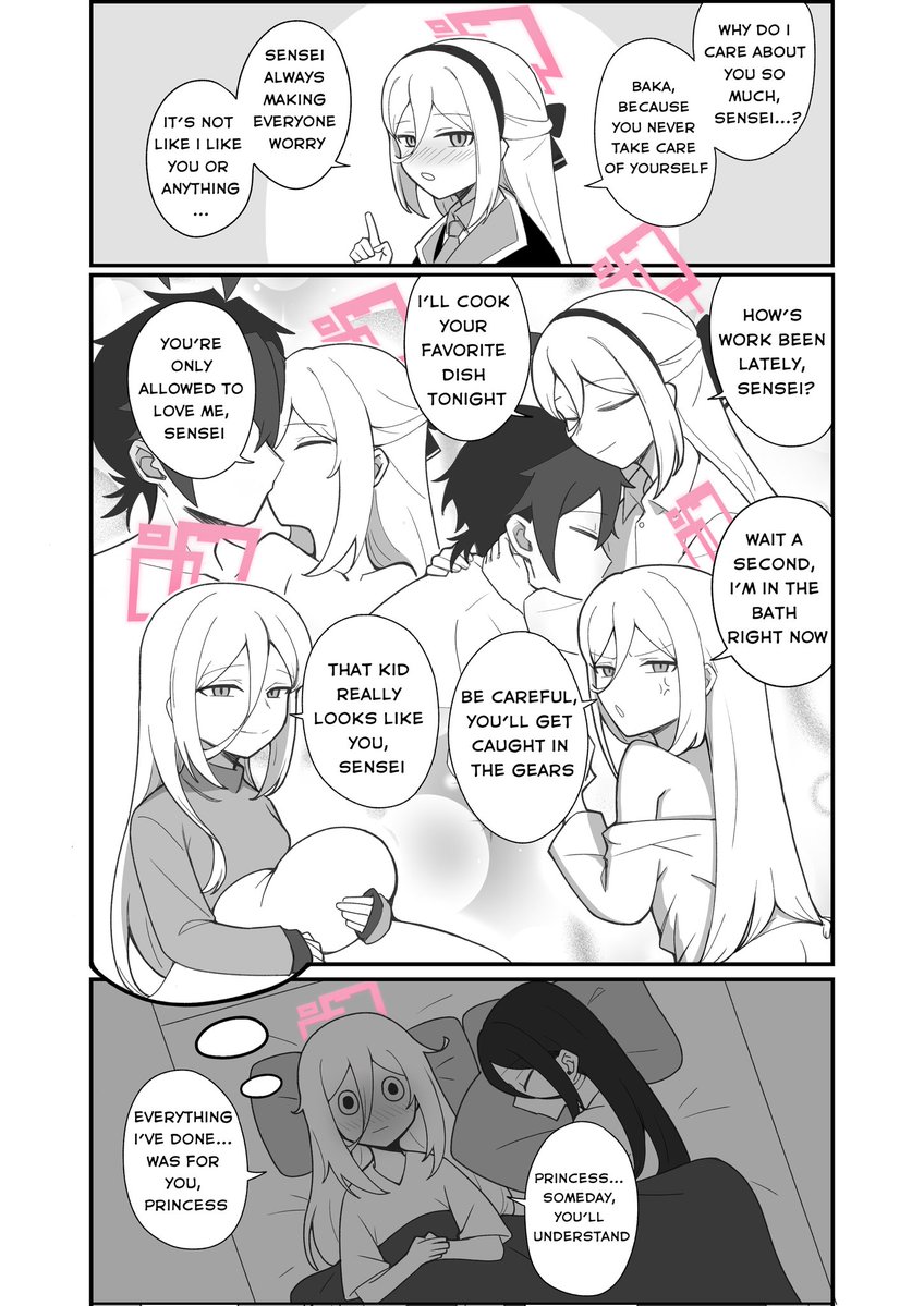 Worried About the Future 😅

P/S: Kei really looks like Yuuka
#ブルアカ #BlueArchive
#Kei