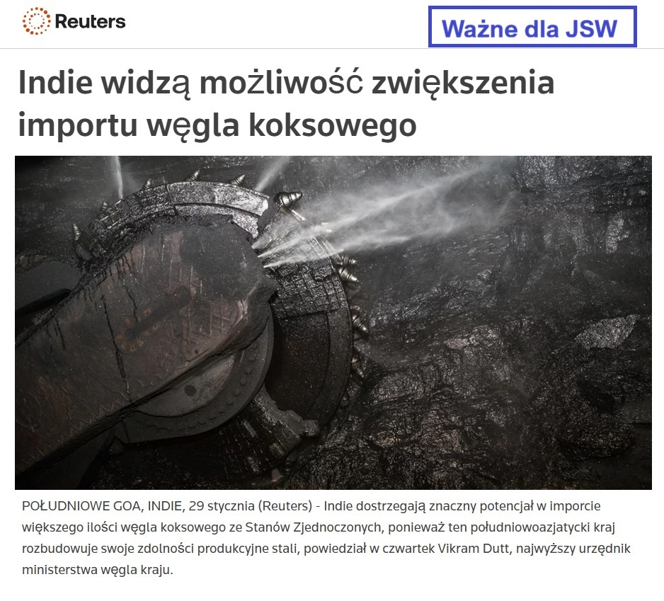 <a href="/donaldtusk/">Donald Tusk</a> Panie Premierze, 
Polska 🇵🇱  będzie na wszystkich okładkach jak tylko zaczniemy dostarczać kluczowe paliwo do hut stali do Indii 🇮🇳, które o 300% zwiększą import węgla koksowego w kilka lat . A JSW⛏️ jest monopolista w 🇪🇺