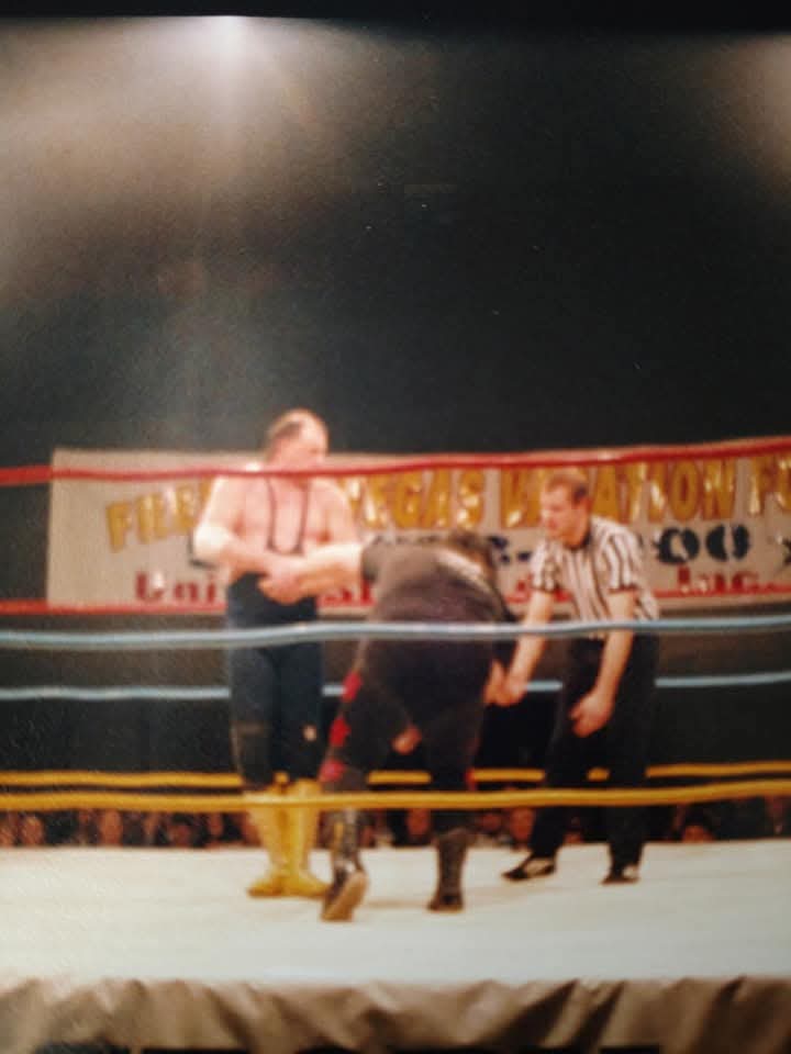 kingofkingsport's tweet photo. 22 years ago today I was wrestling Scotty McKeever in Portland Oregon on Portland Wrestling TV. I sure do miss Scotty. https://t.co/9D9BusAlxc