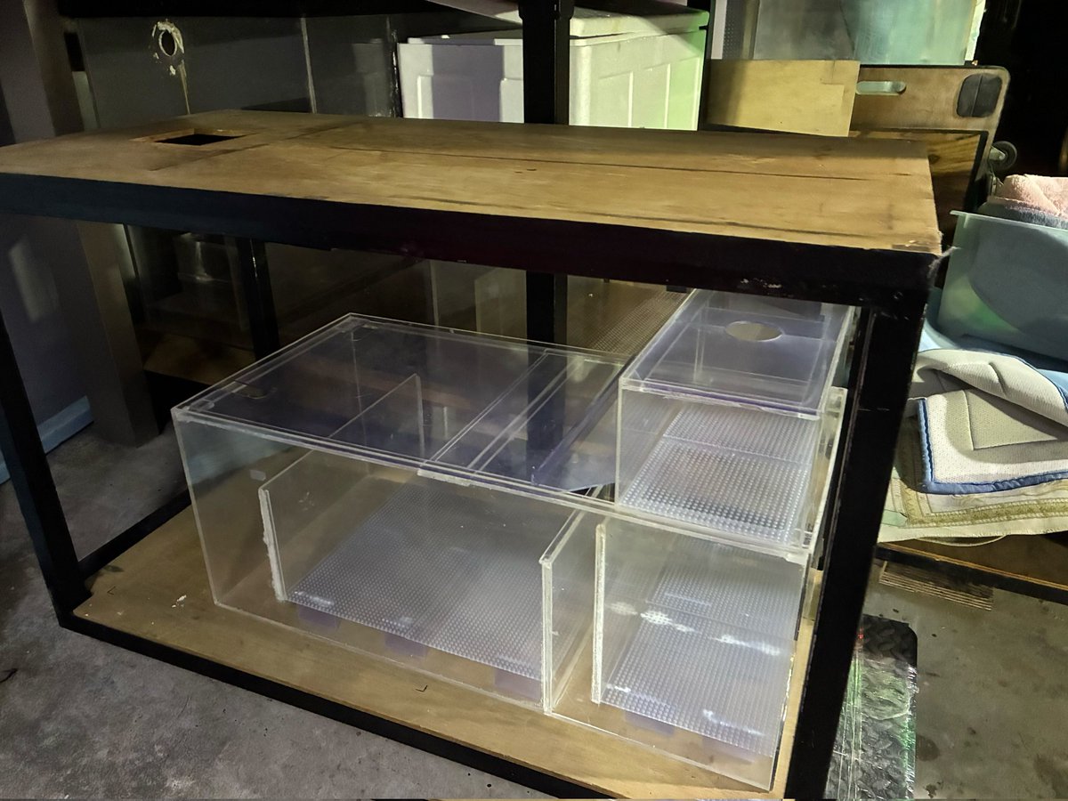 カンテツ　オーバフロー1200600600 水槽セット品のご紹介です‼️⁡ ⁡1200×600×500カンテツ制水槽