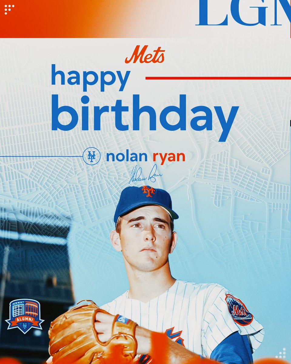 Happy birthday, Nolan Ryan! 🥳