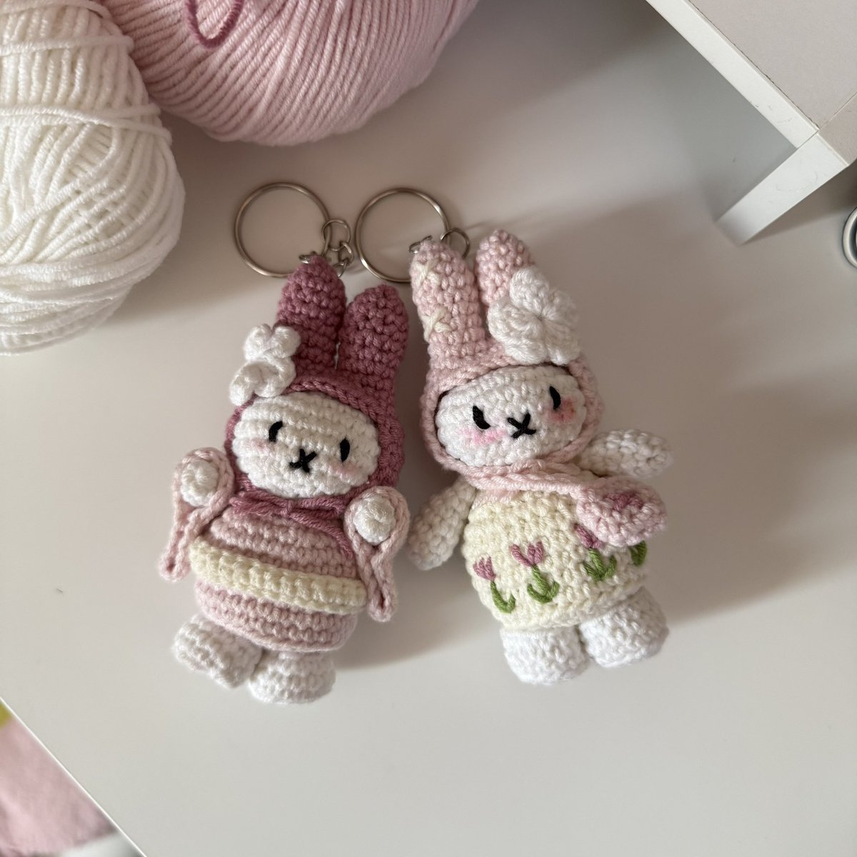 qwsomi's tweet image. Miffy🌷🌸 
Follow me on tiktok  @/ somi.crochet7