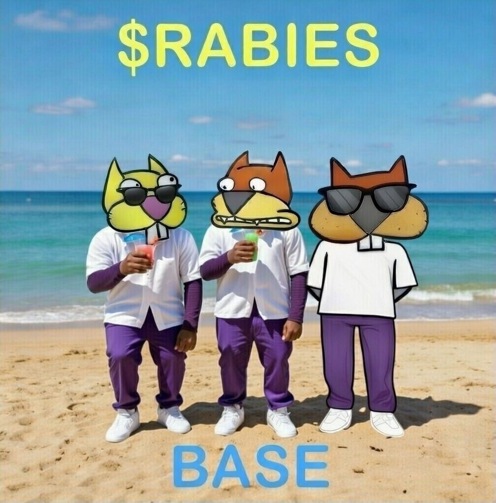 BaseOnRabies's tweet image. While the rest of #CRYPTO is dumping $RABIES on @base just chilling make higher lows and getting ready for a melt up this #baseszn 🍹 #memecoins #base

0xa4c5bda935aad63578bc1557736c71560bc44add