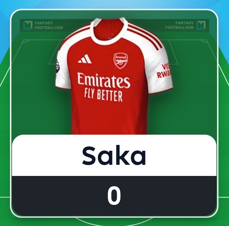 ICYMI - Saka injured in the warm up 🤕 Saka owners Who's first