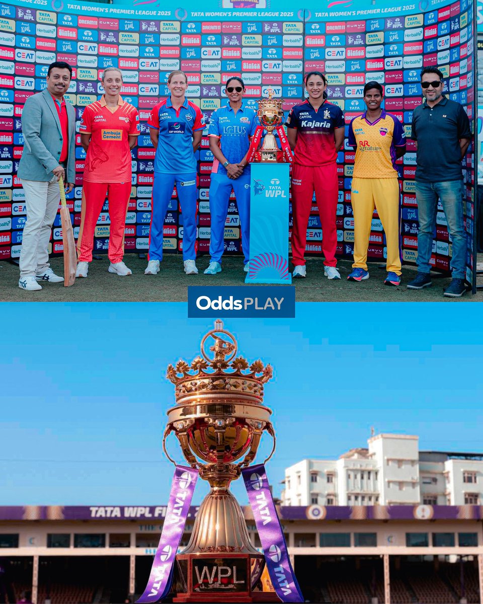 WPL Giveaway alert 🚨

Leading run scorer -
Leading wicket taker -
Player Of The Tournament -

Runner Up -
Winner -

Rewards: 20K

Tag 3 friends &amp; follow <a href="/teamoddsplay/">oddsplay</a>