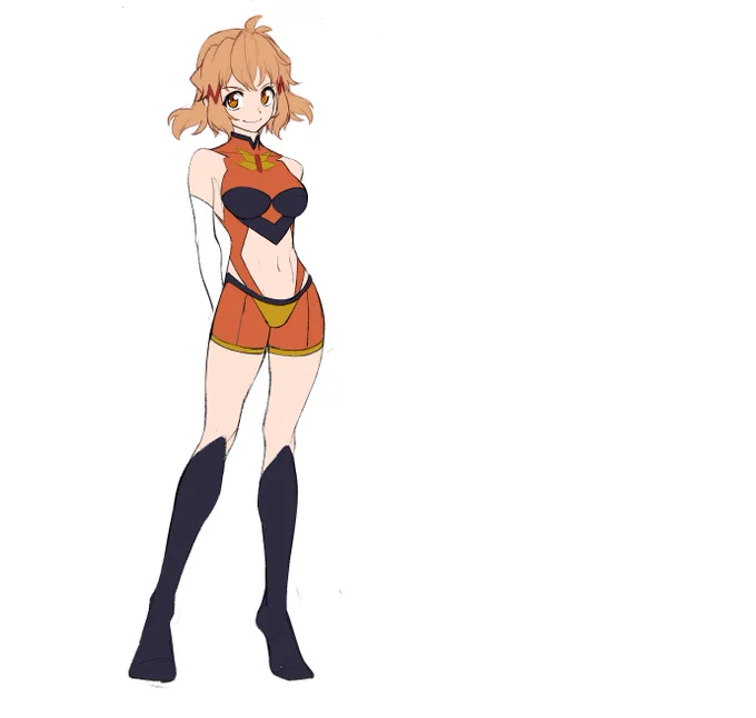 毎日お絵かき3020日目 顔調整( ˘ω˘ ) #シンフォギア